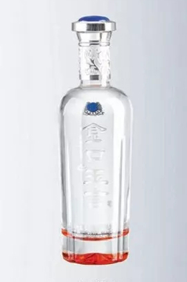 晶白玻璃瓶-043  
